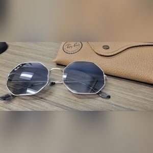 Ray-Ban polarized RB 1973 octagon sunglasses